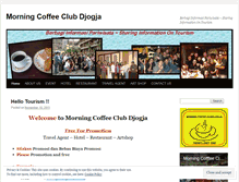 Tablet Screenshot of morningcoffeeclubdjogja.wordpress.com