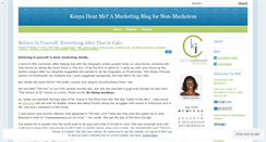 Desktop Screenshot of kenyajohnson.wordpress.com