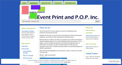 Desktop Screenshot of eventprintandpop.wordpress.com