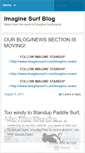 Mobile Screenshot of imaginesurf.wordpress.com
