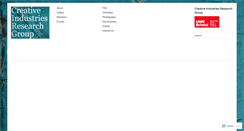 Desktop Screenshot of creativemediaresearch.wordpress.com
