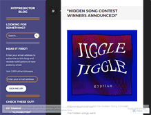 Tablet Screenshot of hitpredictor.wordpress.com