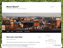 Tablet Screenshot of moshimoshi2.wordpress.com