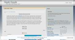 Desktop Screenshot of dippledopple.wordpress.com