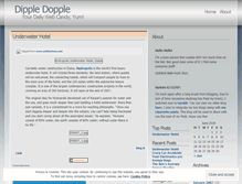 Tablet Screenshot of dippledopple.wordpress.com