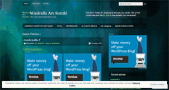 Desktop Screenshot of musicalisarssuzuki.wordpress.com