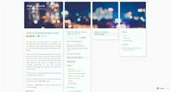 Desktop Screenshot of churchfinder.wordpress.com