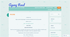 Desktop Screenshot of agungread.wordpress.com