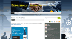 Desktop Screenshot of biztalksblogs.wordpress.com