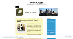 Desktop Screenshot of investinaustin.wordpress.com