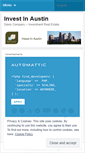 Mobile Screenshot of investinaustin.wordpress.com