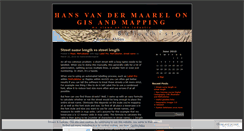 Desktop Screenshot of hansvandermaarel.wordpress.com