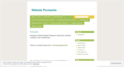 Desktop Screenshot of pormantis.wordpress.com