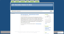 Desktop Screenshot of gpstrackingindia.wordpress.com