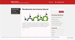 Desktop Screenshot of empresarismo.wordpress.com