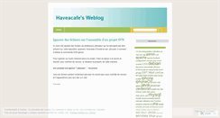 Desktop Screenshot of haveacafe.wordpress.com
