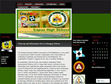 Tablet Screenshot of capashsischools.wordpress.com