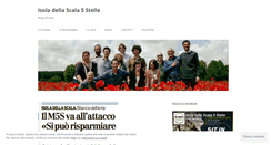 Desktop Screenshot of isola5stelle.wordpress.com