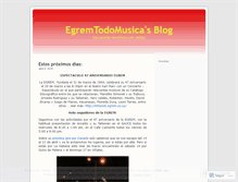 Tablet Screenshot of egremtodomusica.wordpress.com