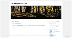 Desktop Screenshot of lucarpipa.wordpress.com