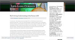 Desktop Screenshot of llcurious.wordpress.com