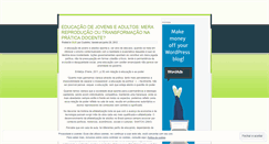 Desktop Screenshot of nielecoutinho.wordpress.com