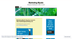 Desktop Screenshot of marketingmystic.wordpress.com