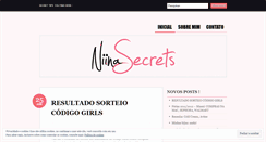 Desktop Screenshot of niinasecrets.wordpress.com