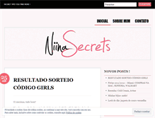 Tablet Screenshot of niinasecrets.wordpress.com