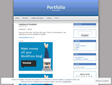 Tablet Screenshot of dudalski.wordpress.com
