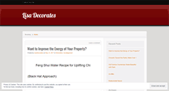 Desktop Screenshot of lisadecorates.wordpress.com