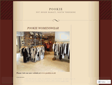 Tablet Screenshot of pookiewomenswear.wordpress.com