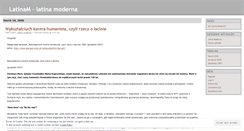 Desktop Screenshot of latinam.wordpress.com