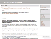 Tablet Screenshot of latinam.wordpress.com