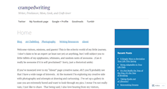 Desktop Screenshot of crampedwriting.wordpress.com