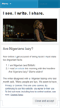 Mobile Screenshot of iseeiwriteishare.wordpress.com