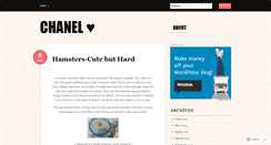Desktop Screenshot of chanelk14.wordpress.com