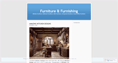 Desktop Screenshot of furnishing.wordpress.com