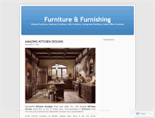 Tablet Screenshot of furnishing.wordpress.com