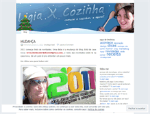 Tablet Screenshot of ligiaxcozinha.wordpress.com