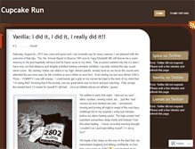 Tablet Screenshot of cupcakerun.wordpress.com