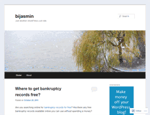 Tablet Screenshot of bijasmin.wordpress.com