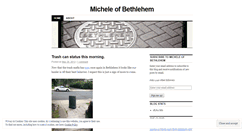 Desktop Screenshot of micheleofbethlehem.wordpress.com