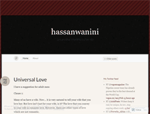 Tablet Screenshot of hassanwanini.wordpress.com