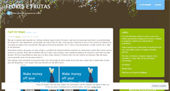 Desktop Screenshot of floresfrutas.wordpress.com