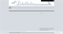 Desktop Screenshot of libellulephoto.wordpress.com