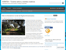 Tablet Screenshot of eventia.wordpress.com