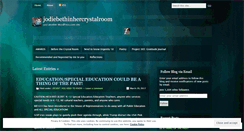 Desktop Screenshot of jodiebethinhercrystalroom.wordpress.com