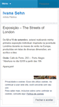 Mobile Screenshot of ivanasehn.wordpress.com