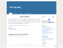Tablet Screenshot of harvardindy.wordpress.com